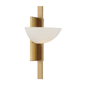 Savoy House 9-1615-1-322 One Light Wall Sconce, Warm Brass (4)