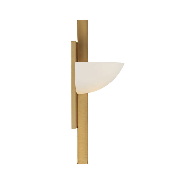 Savoy House 9-1615-1-322 One Light Wall Sconce, Warm Brass (5)