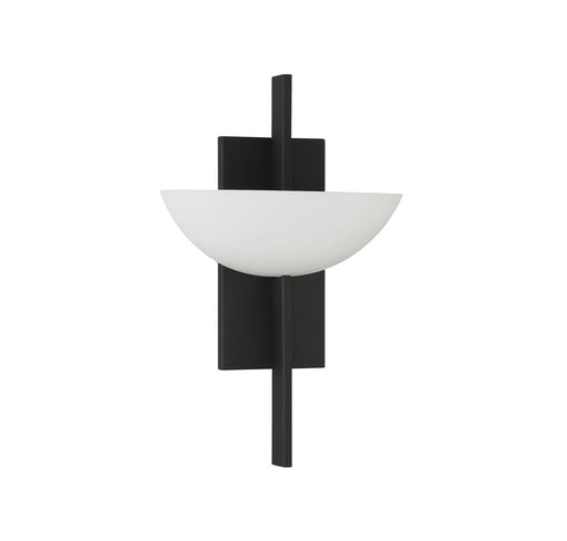 Savoy House 9-1615-1-89 One Light Wall Sconce, Matte Black (2)