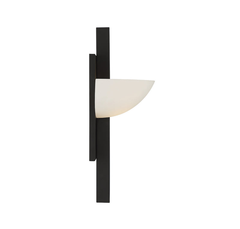Savoy House 9-1615-1-89 One Light Wall Sconce, Matte Black (5)