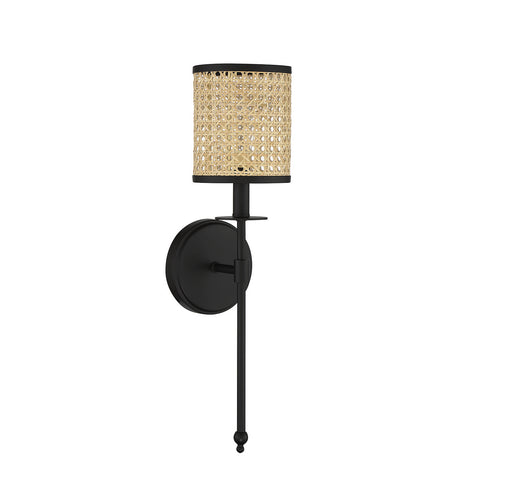 Savoy House 9-1649-1-89 One Light Wall Sconce, Matte Black (2)