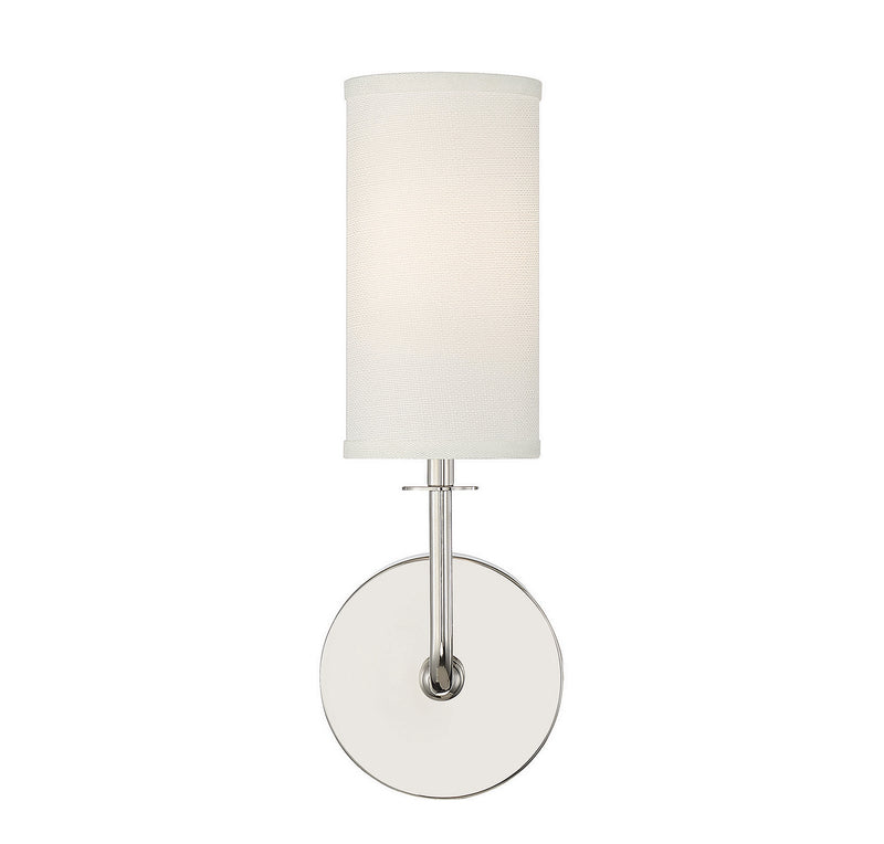 Savoy House 9-1755-1-109 One Light Wall Sconce, Polished Nickel (3)