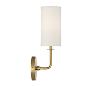 Savoy House 9-1755-1-322 One Light Wall Sconce, Warm Brass (5)