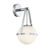 Savoy House 9-1911-1-11 One Light Wall Sconce, Polished Chrome (4)