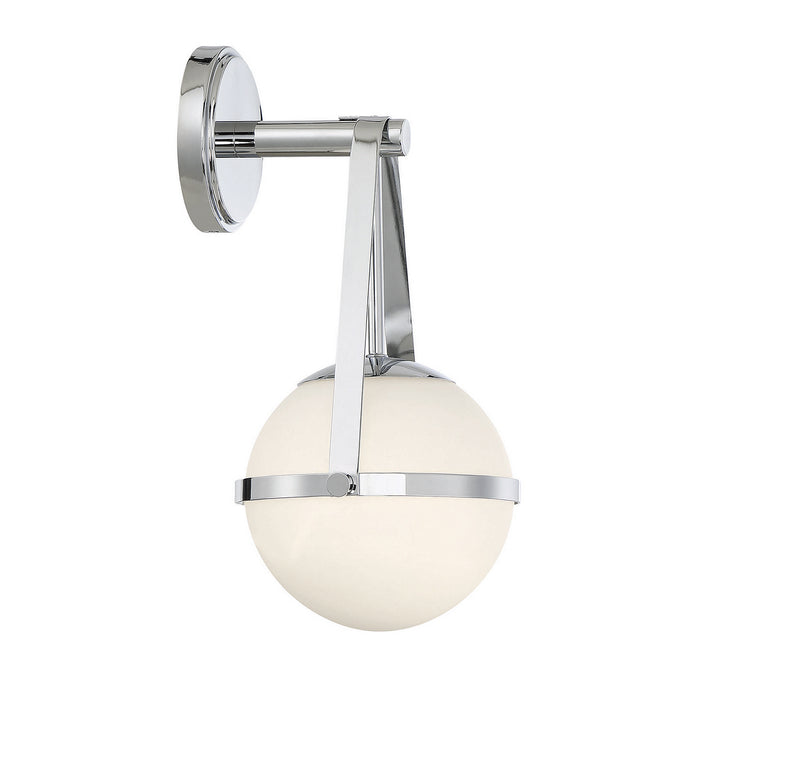 Savoy House 9-1911-1-11 One Light Wall Sconce, Polished Chrome (5)