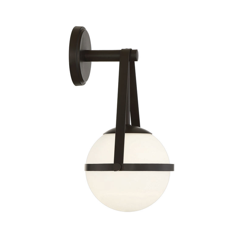 Savoy House 9-1911-1-89 One Light Wall Sconce, Matte Black (5)