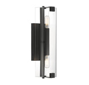 Savoy House 9-9771-2-89 Two Light Wall Sconce, Matte Black (4)