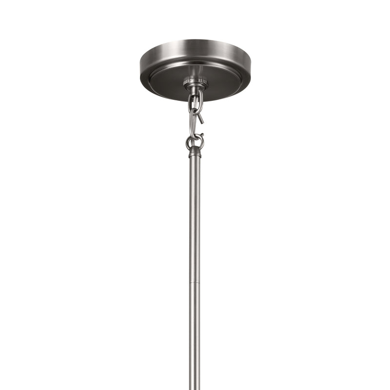 Kichler 52450CLP Three Light Mini Chandelier, Classic Pewter (2)