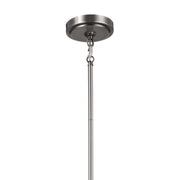 Kichler 52451CLP Six Light Chandelier, Classic Pewter (6)