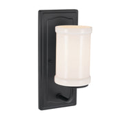 Kichler 52454BKT One Light Wall Sconce, Textured Black (3)