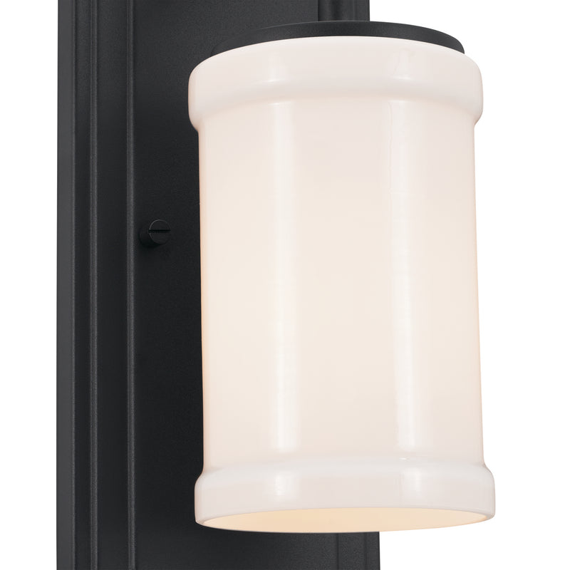 Kichler 52454BKT One Light Wall Sconce, Textured Black (5)