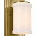 Kichler 52454NBR One Light Wall Sconce, Natural Brass (4)