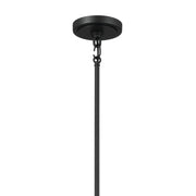 Kichler 52455BKT Five Light Chandelier, Textured Black (4)