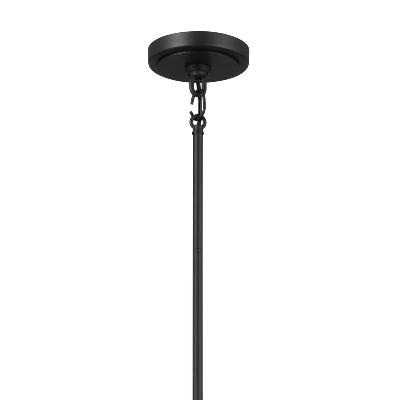 Kichler 52455BKT Five Light Chandelier, Textured Black (4)