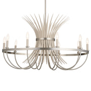Kichler 52459NI Ten Light Chandelier, Brushed Nickel (2)