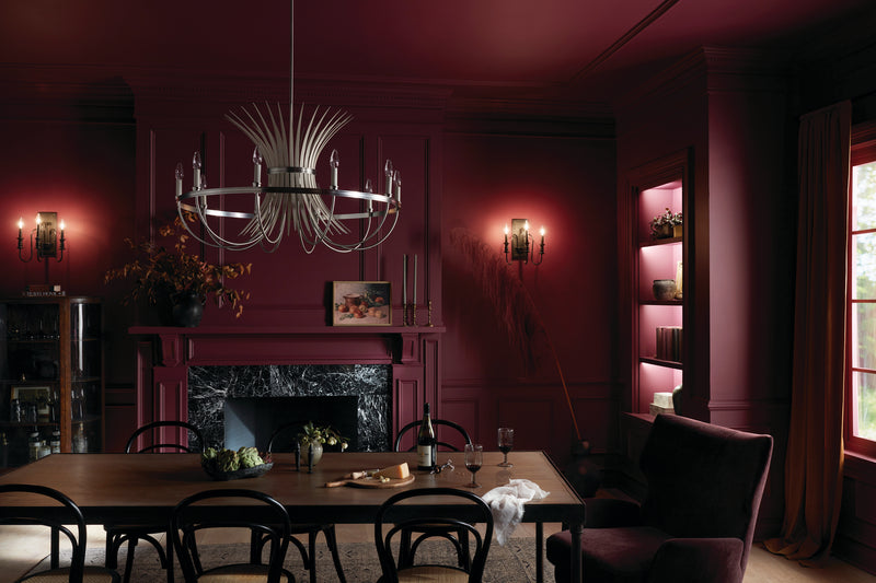 Kichler 52459NI Ten Light Chandelier, Brushed Nickel (5)