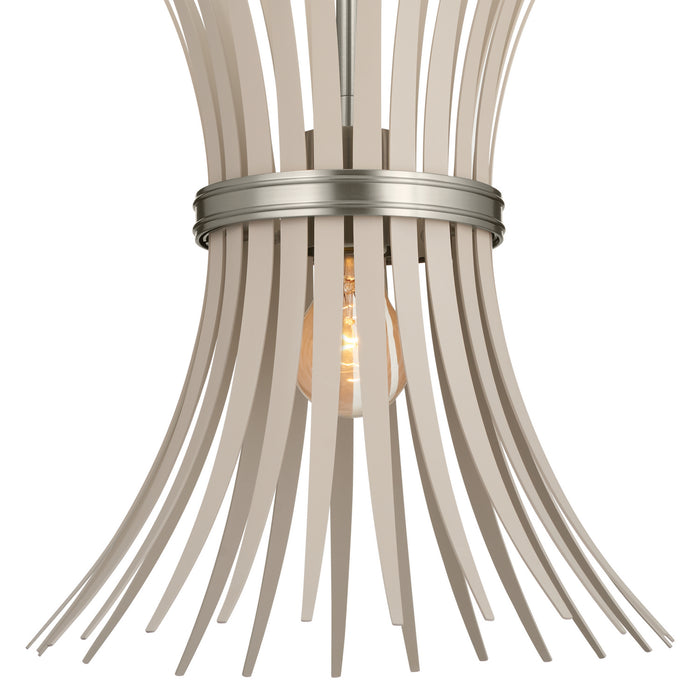 Kichler 52460NI Baile One Light Pendant, Brushed Nickel Alternate Image 2.jpg