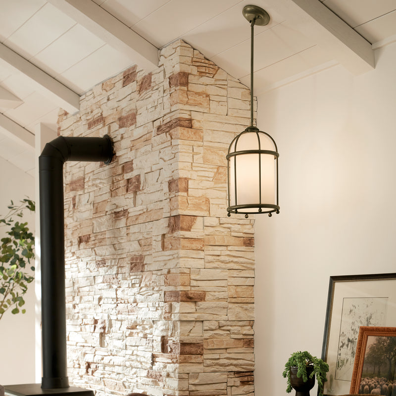 Kichler 52464CHZ One Light Pendant, Character Bronze (3)