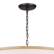 Kichler 52466AVI Six Light Chandelier, Anvil Iron (4)