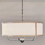 Kichler 52466AVI Six Light Chandelier, Anvil Iron (5)