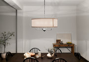 Kichler 52466AVI Six Light Chandelier, Anvil Iron (6)