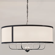 Kichler 52466BKT Six Light Chandelier, Textured Black (4)