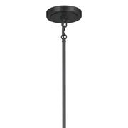 Kichler 52470BK Six Light Chandelier, Black (4)