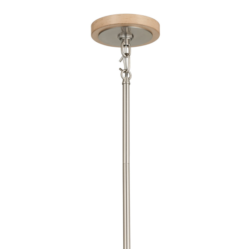 Kichler 52470NI Six Light Chandelier, Brushed Nickel (4)