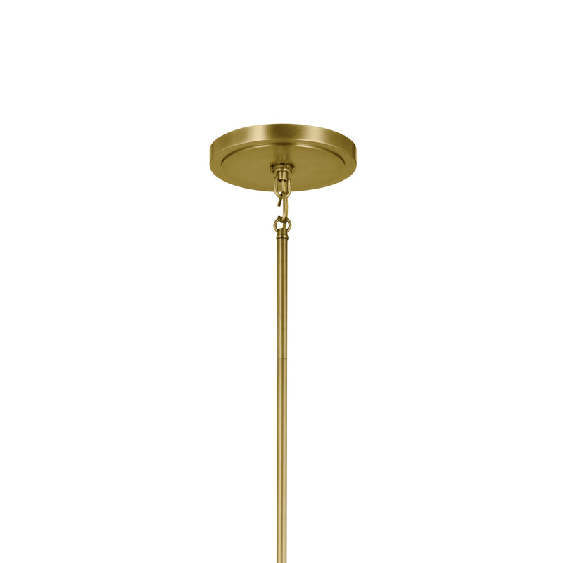 Kichler 52472NBR 12 Light Chandelier, Natural Brass (4)