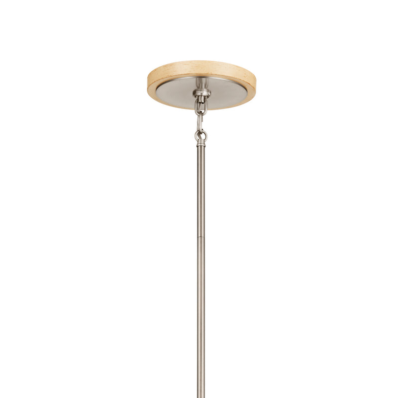 Kichler 52471NI Nine Light Chandelier, Brushed Nickel (4)