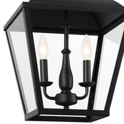 Kichler 52474BKT Two Light Pendant, Textured Black (4)