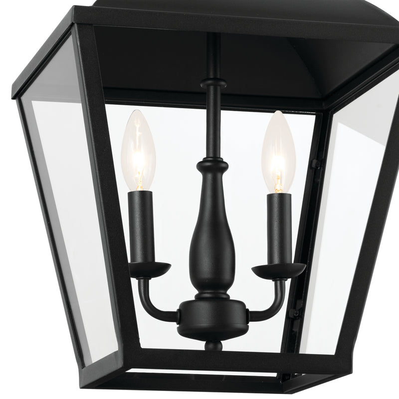 Kichler 52474BKT Two Light Pendant, Textured Black (4)