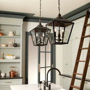 Kichler 52474BKT Two Light Pendant, Textured Black (6)
