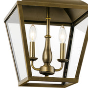 Kichler 52474CHZ Two Light Pendant, Character Bronze (4)