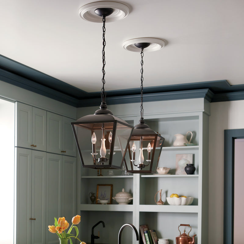 Kichler 52474AVI Two Light Pendant, Anvil Iron (6)