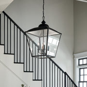 Kichler 52475BKT Four Light Foyer Pendant, Textured Black (5)