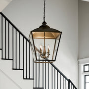 Kichler 52475CHZ Four Light Foyer Pendant, Character Bronze (5)