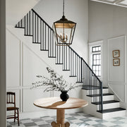 Kichler 52475CHZ Four Light Foyer Pendant, Character Bronze (6)