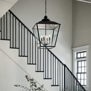 Kichler 52475AVI Four Light Foyer Pendant, Anvil Iron (6)