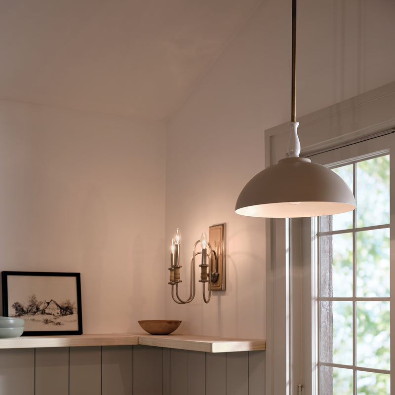 Kichler 52476GRG One Light Pendant, Greige (5)