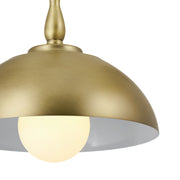 Kichler 52476NBR One Light Pendant, Natural Brass (4)