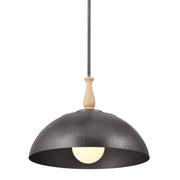 Kichler 52477AVI One Light Pendant, Anvil Iron (2)