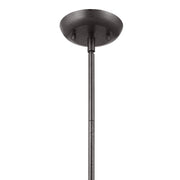 Kichler 52477AVI One Light Pendant, Anvil Iron (3)