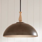 Kichler 52477AVI One Light Pendant, Anvil Iron (5)
