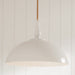 Kichler 52477WH Fira One Light Pendant, White Alternate Image 3.jpg