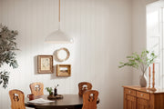Kichler 52477WH One Light Pendant, White (5)