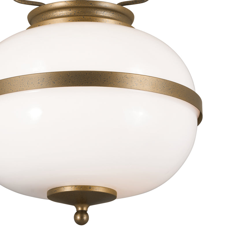 Kichler 52478CHZ Two Light Pendant, Character Bronze (4)