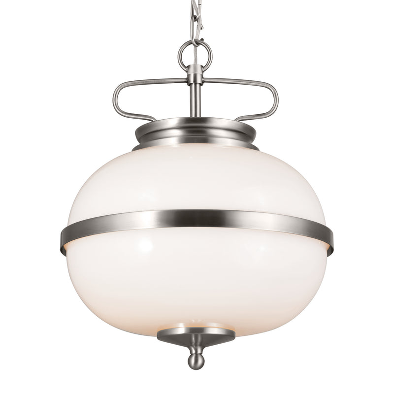 Kichler 52478CLP Two Light Pendant, Classic Pewter (2)