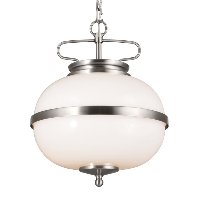 Kichler 52478CLP Opal Two Light Pendant, Classic Pewter Alternate Image.jpg