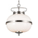 Kichler 52478CLP Opal Two Light Pendant, Classic Pewter Alternate Image.jpg